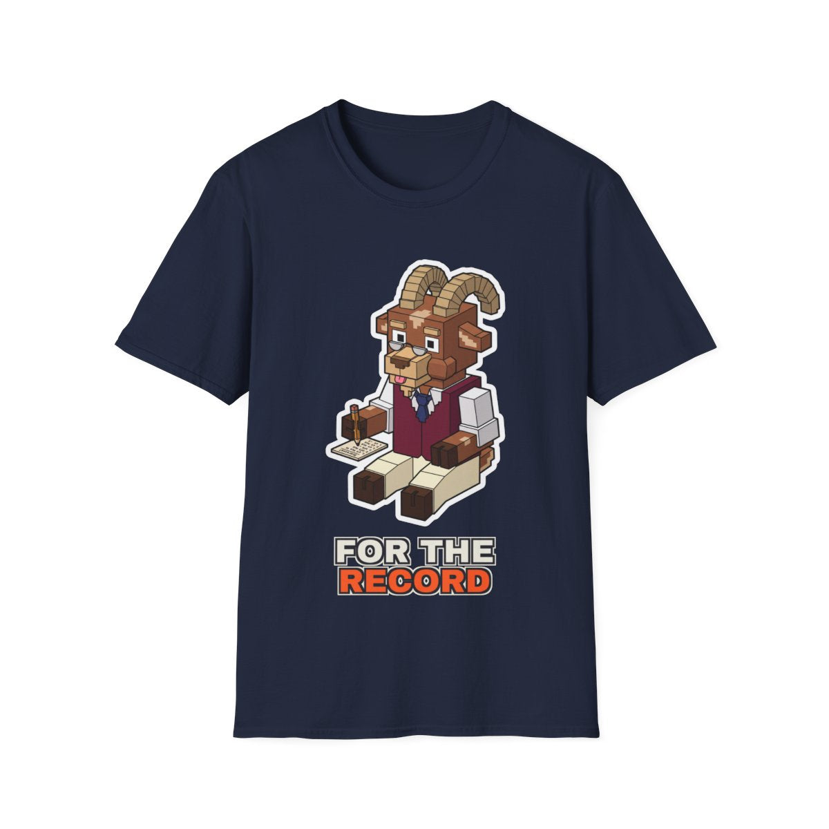 For The Record - Navy - front