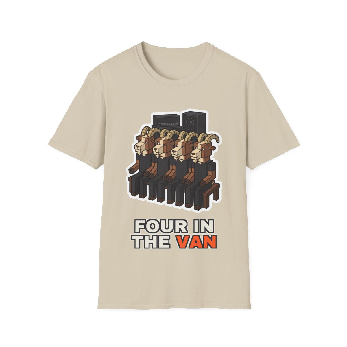 Four In The Van - Sand - front