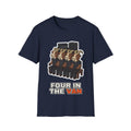 Four In The Van - Navy - front