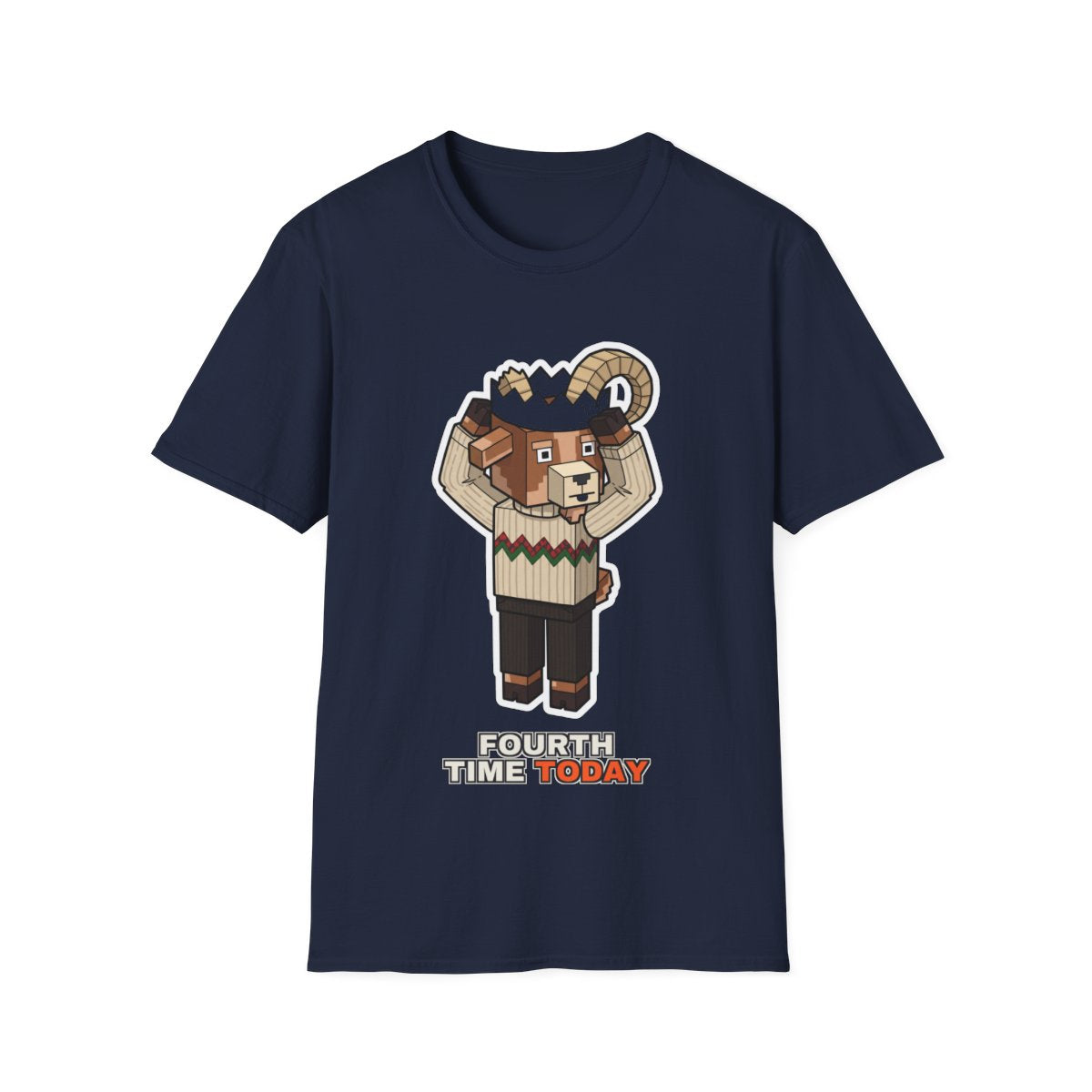 Fourth Time Today - Navy - front