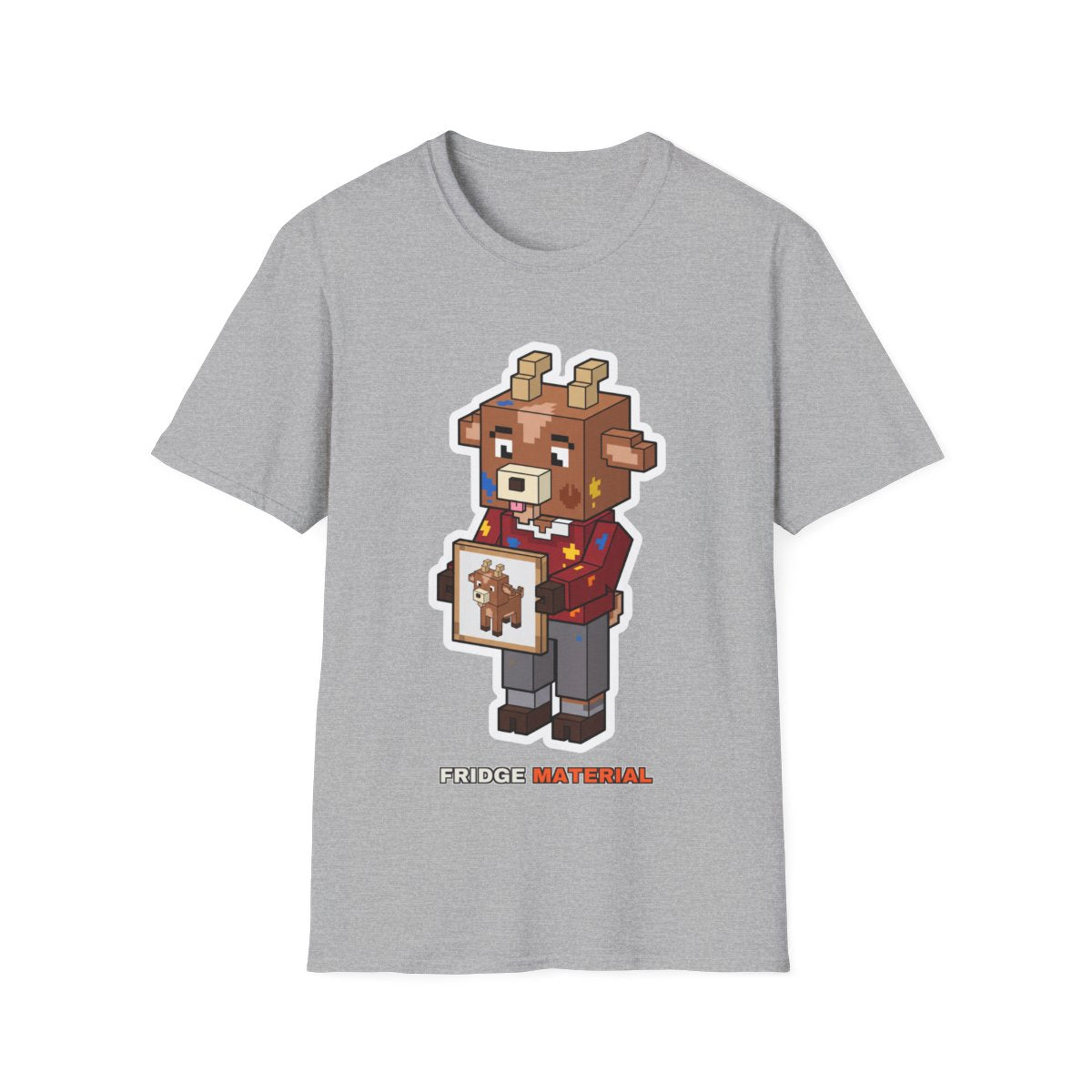 Fridge Material - Sport Grey - front