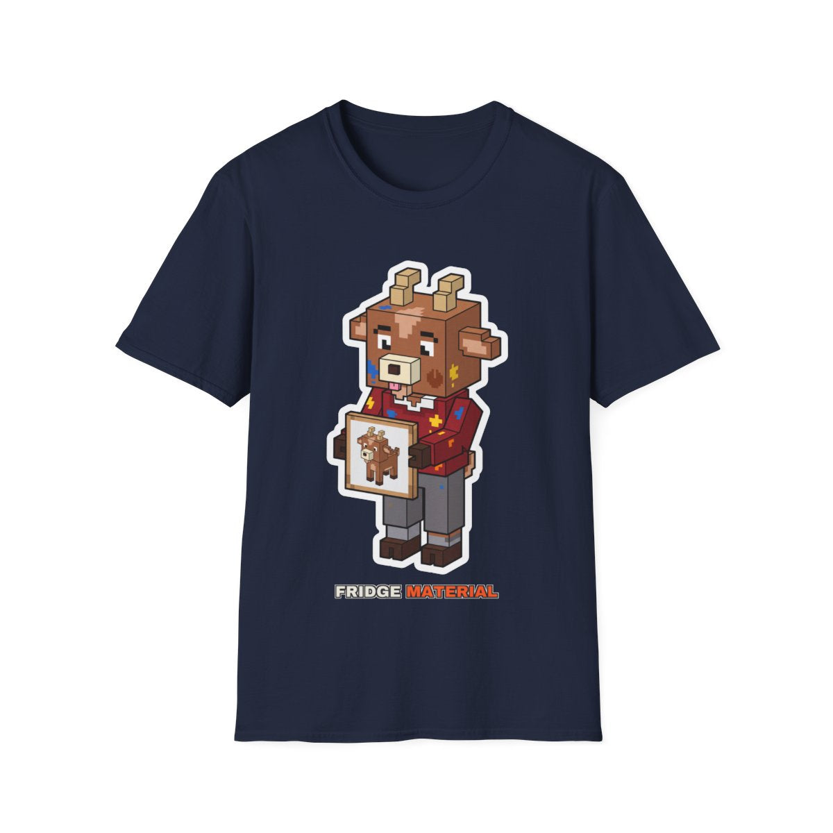 Fridge Material - Navy - front