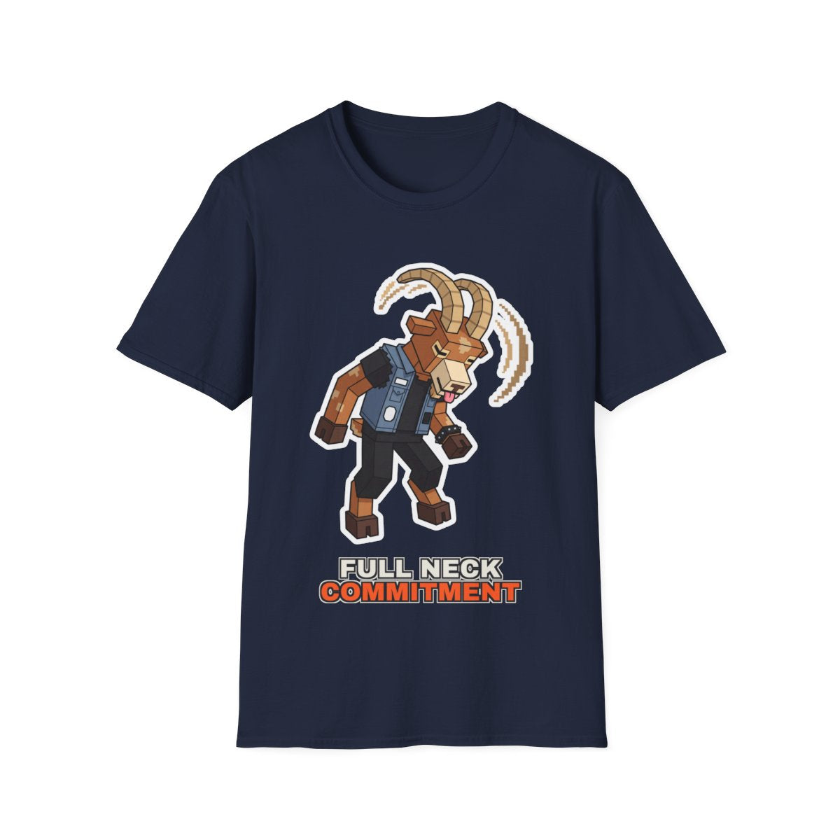 Full Neck Commitment - Navy - front