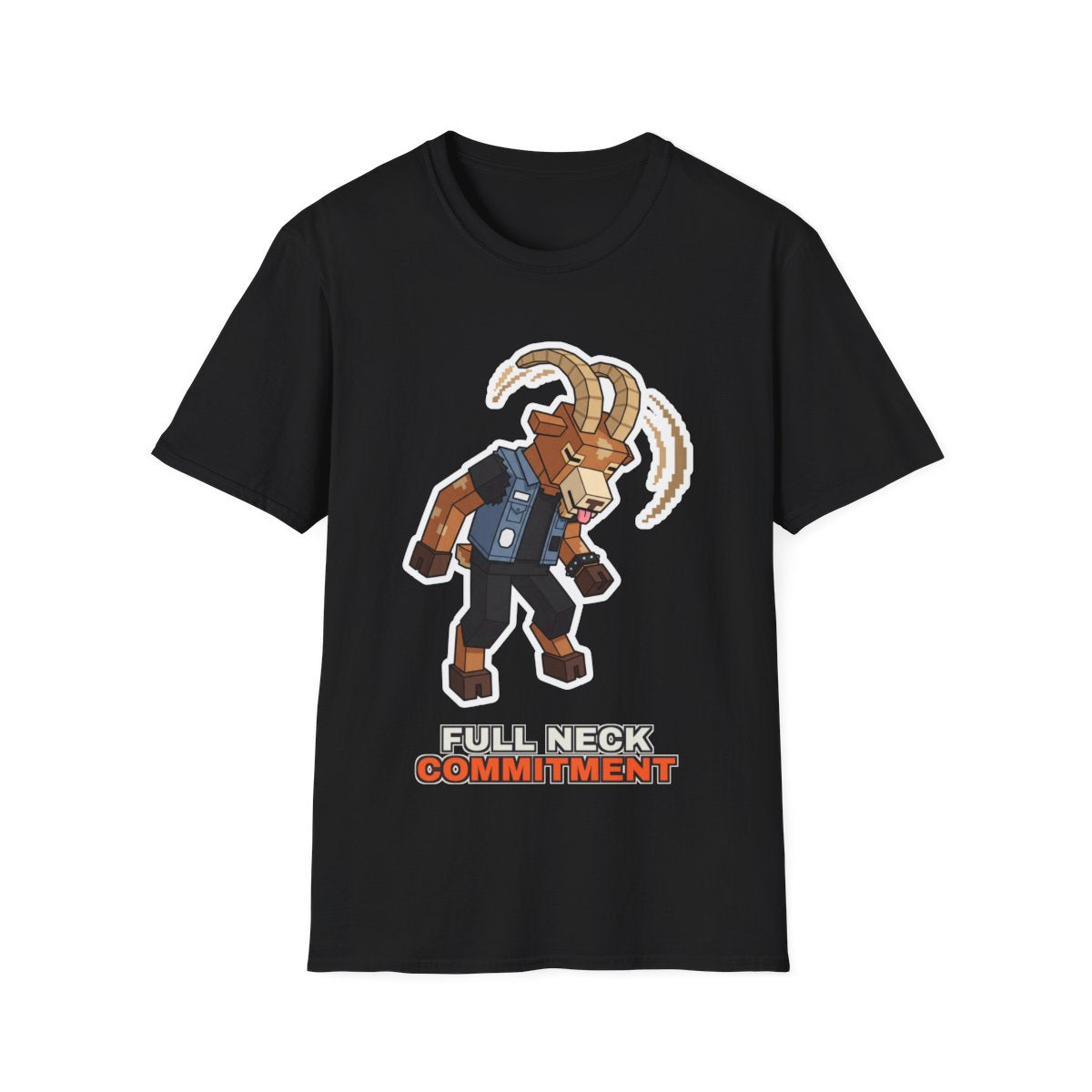Full Neck Commitment - Black - front