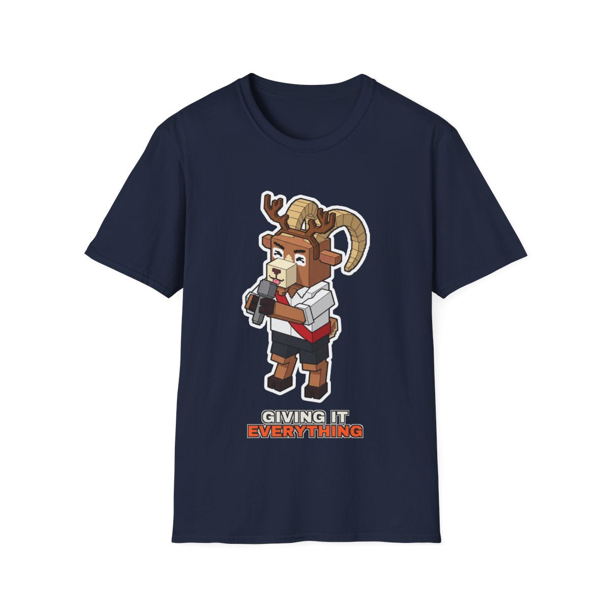 Giving It Everything - Navy - front