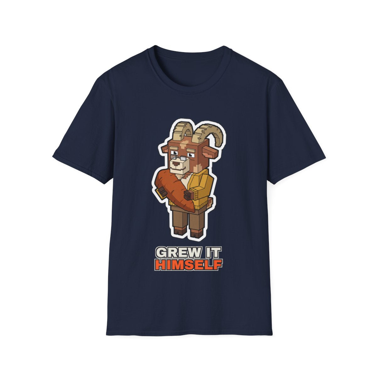 Grew It Himself - Navy - front
