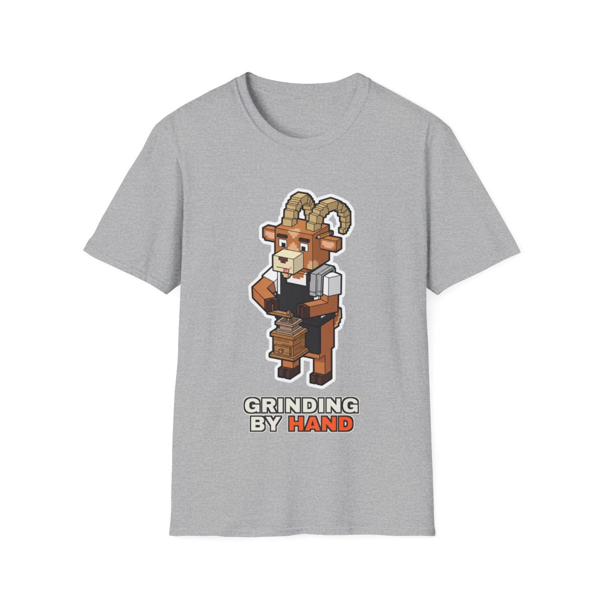 Grinding By Hand - Sport Grey - front