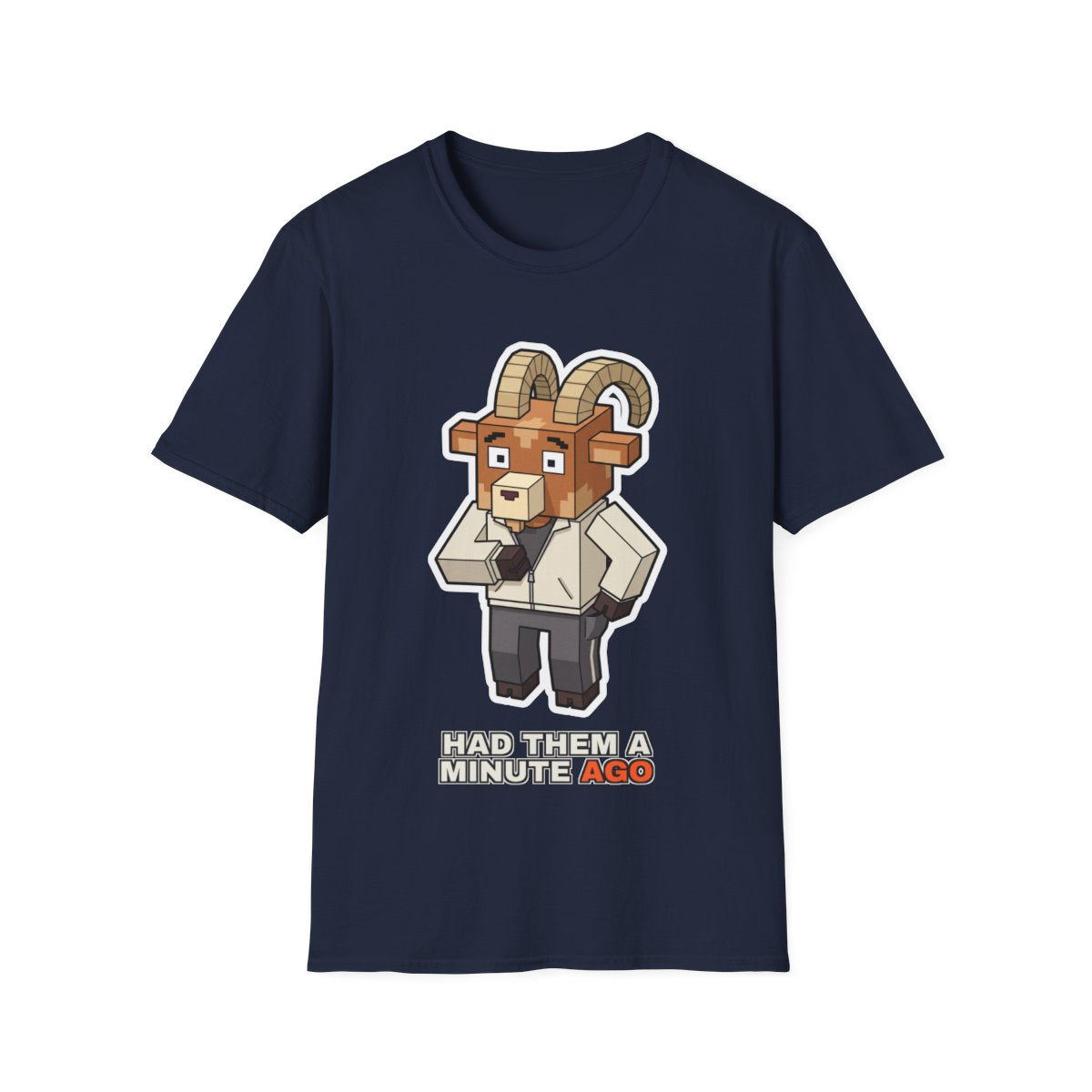 Had Them A Minute Ago - Navy - front