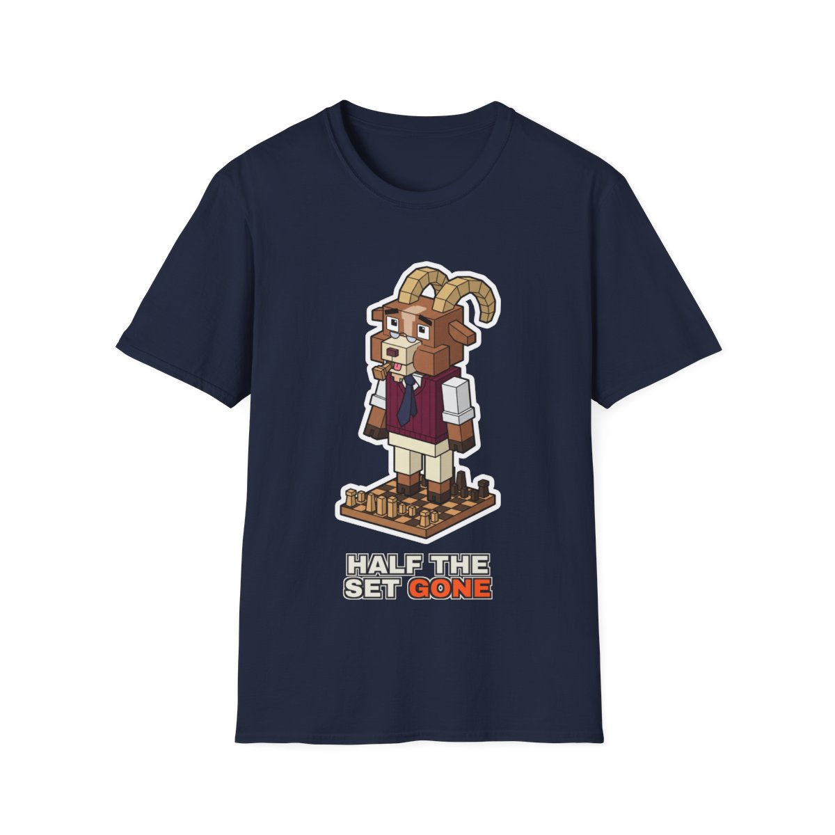 Half The Set Gone - Navy - front