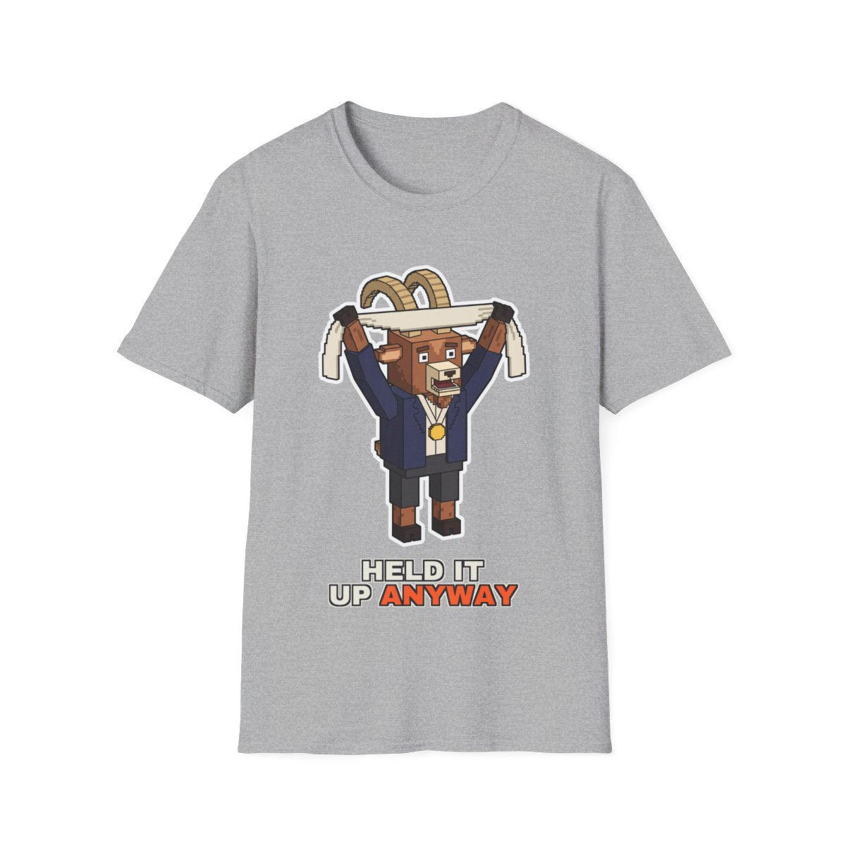 Held It Up Anyway - Sport Grey - front