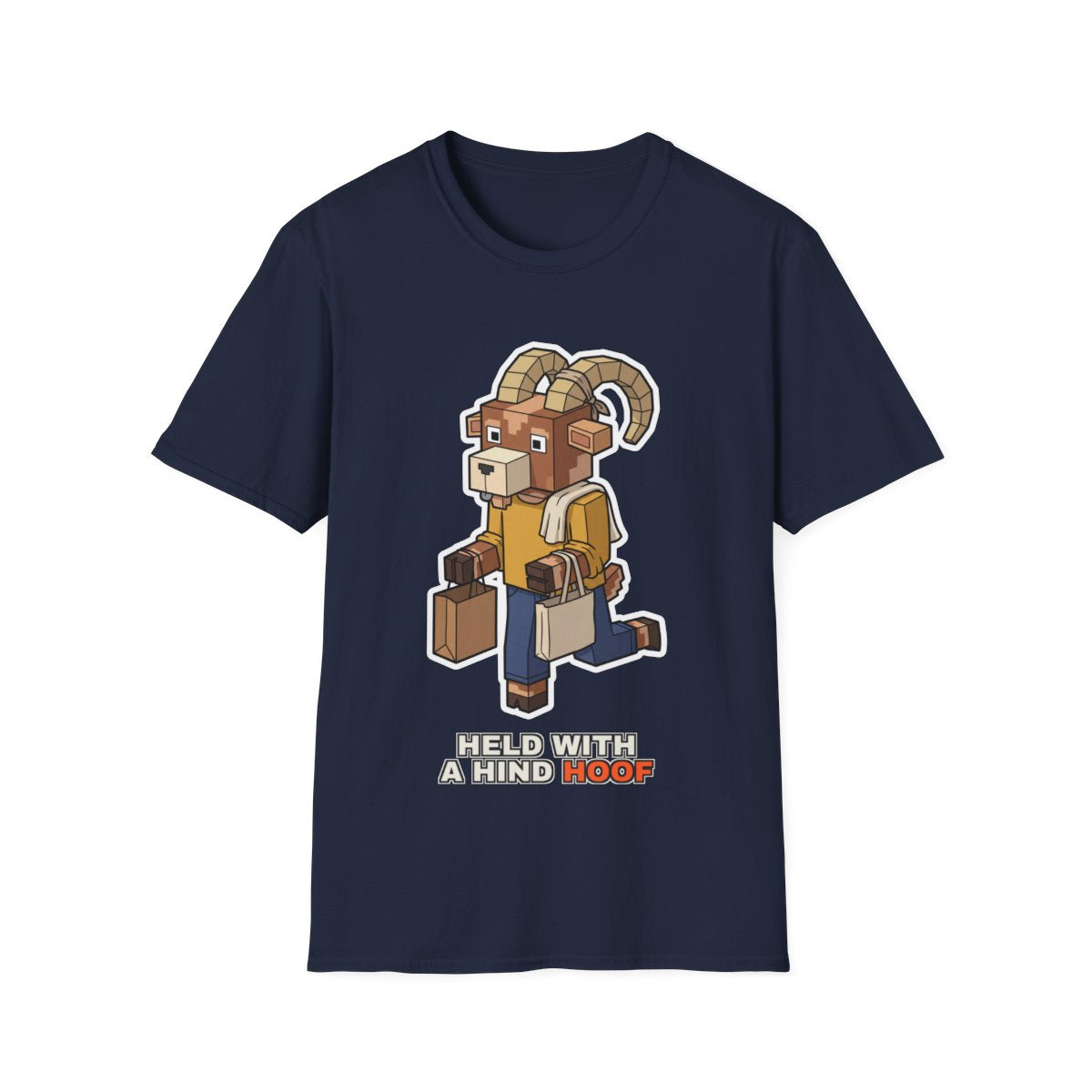 Held With A Hind Hoof - Navy - front