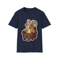 His Chair - Navy - front