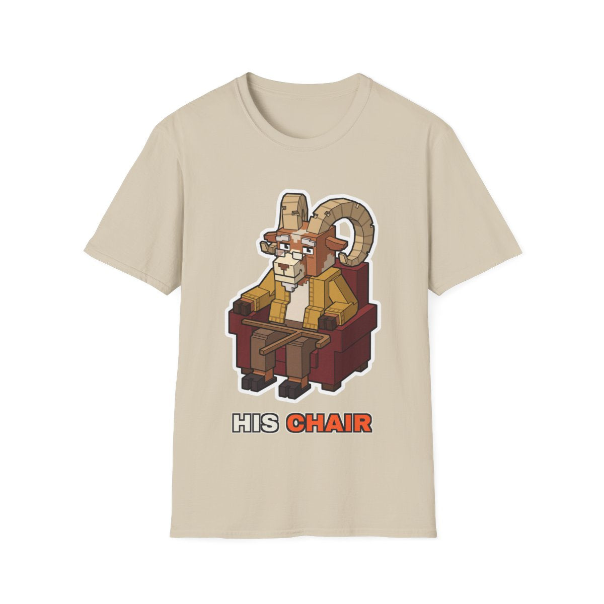 His Chair - Sand - front