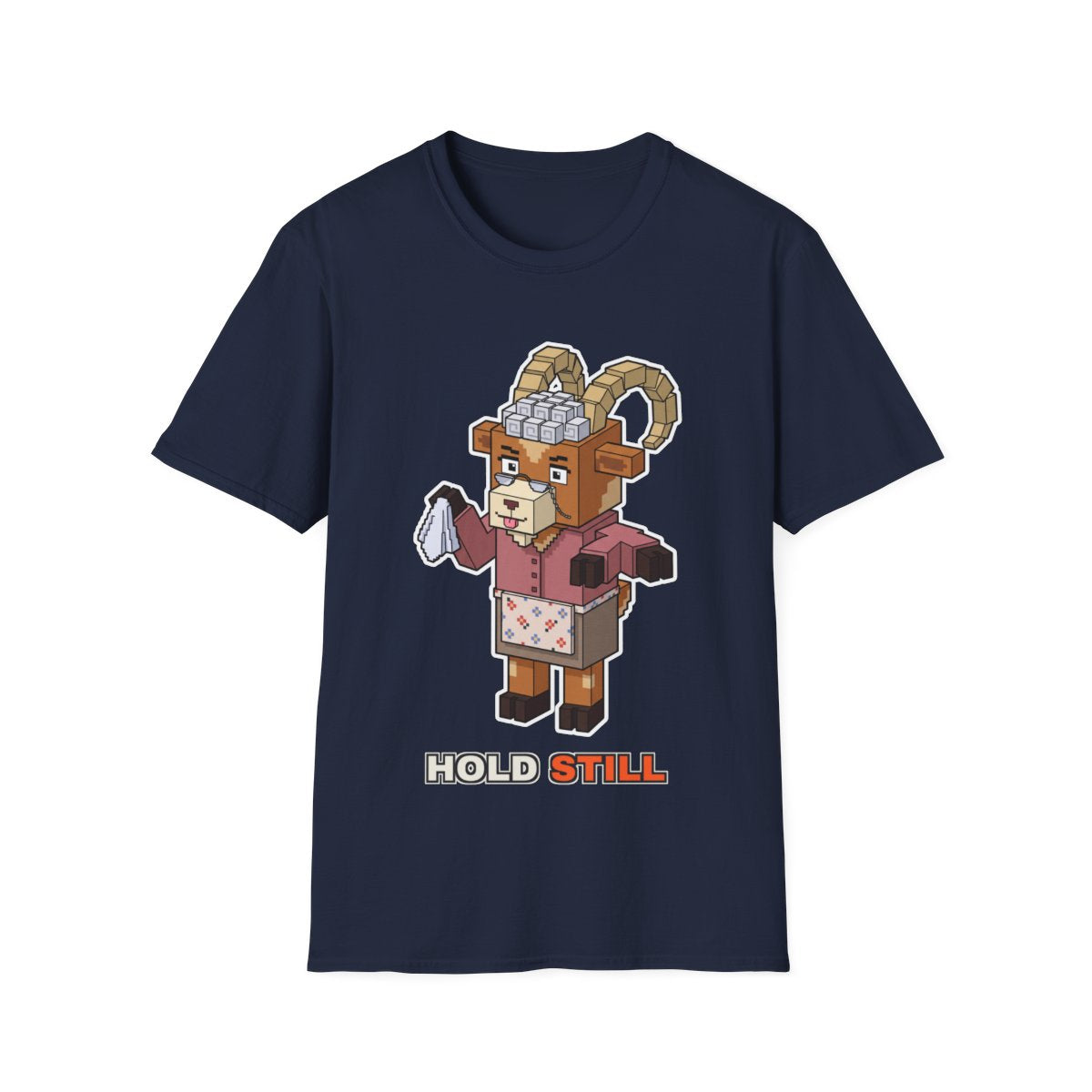 Hold Still - Navy - front