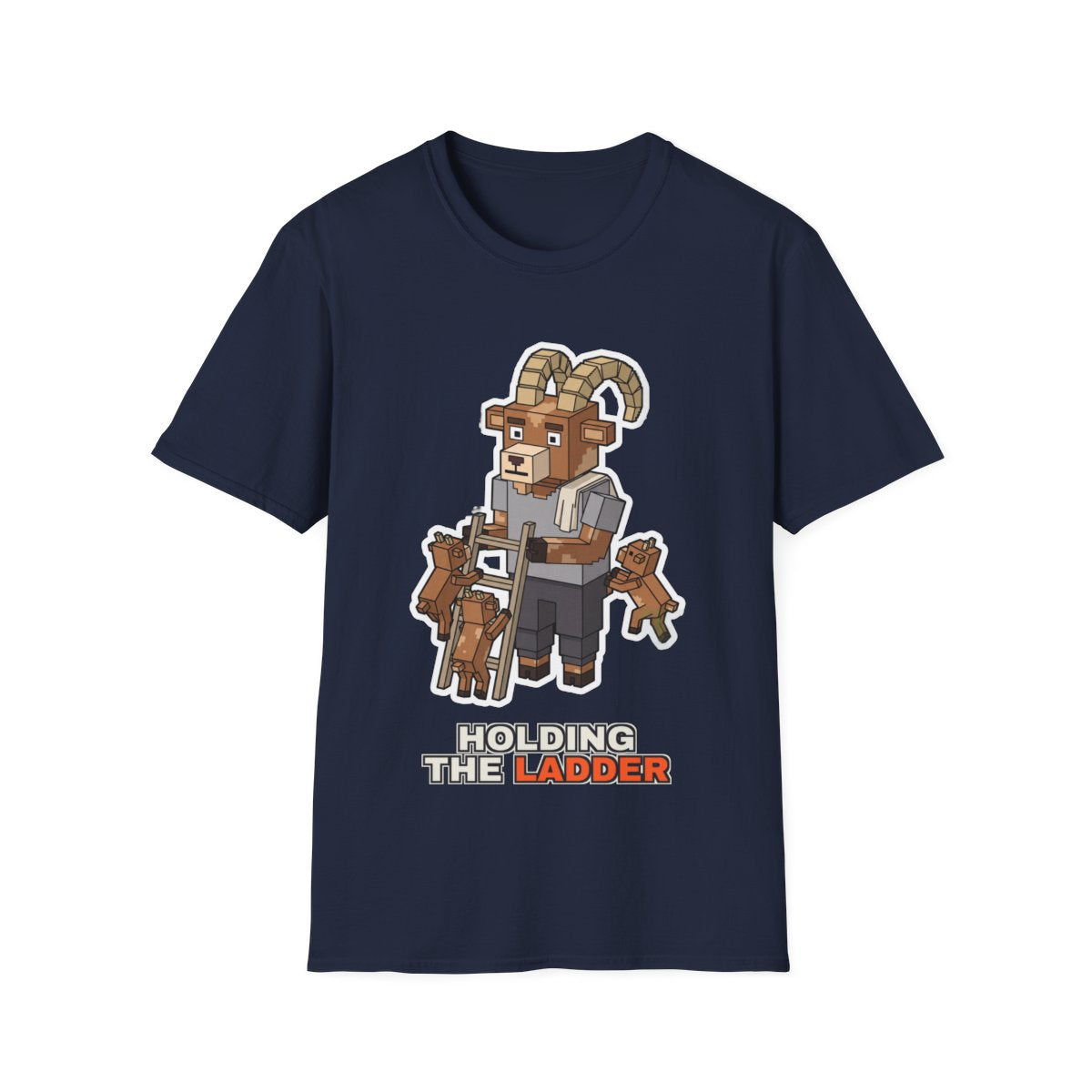 Holding The Ladder - Navy - front