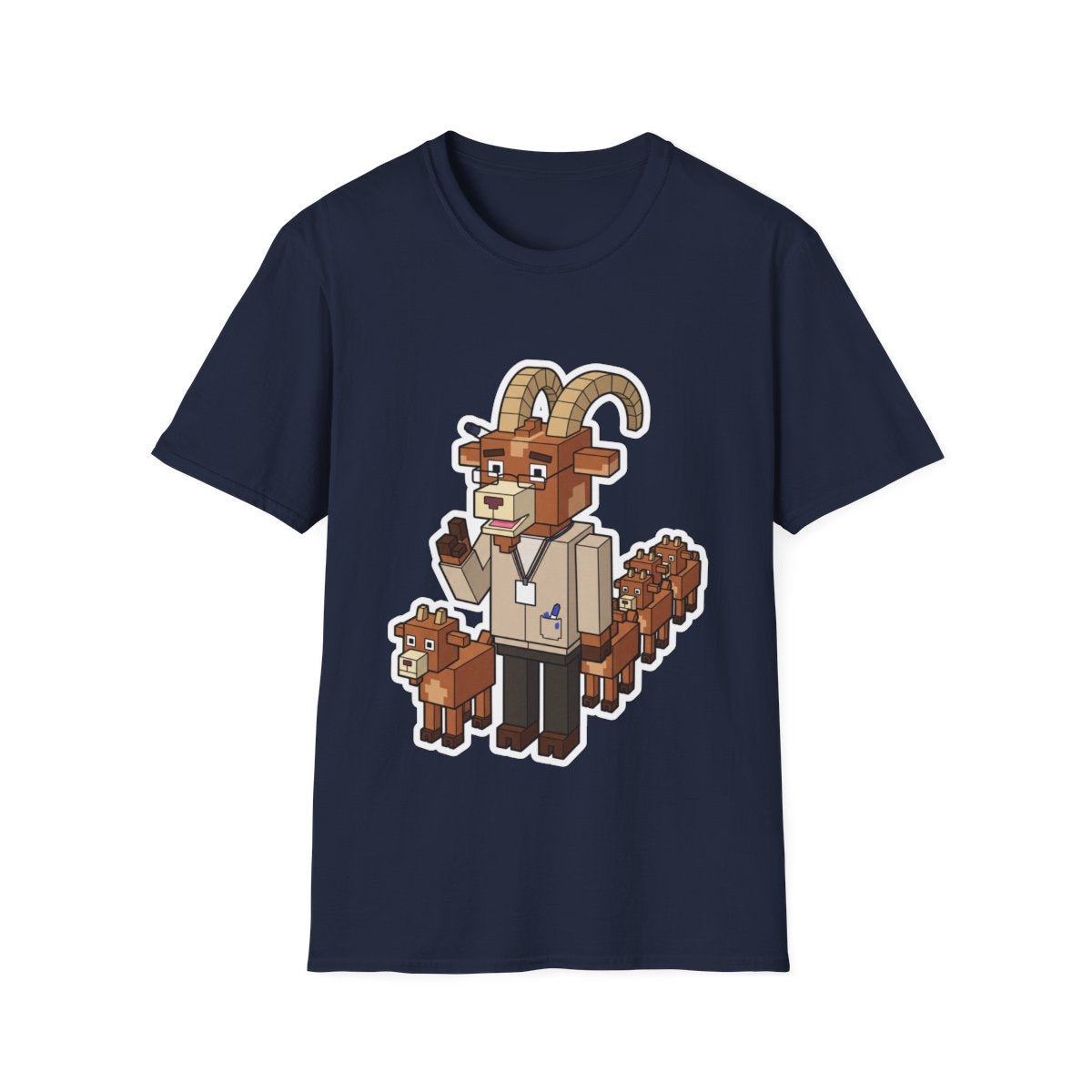 Hoof Up For Quiet - Navy - front