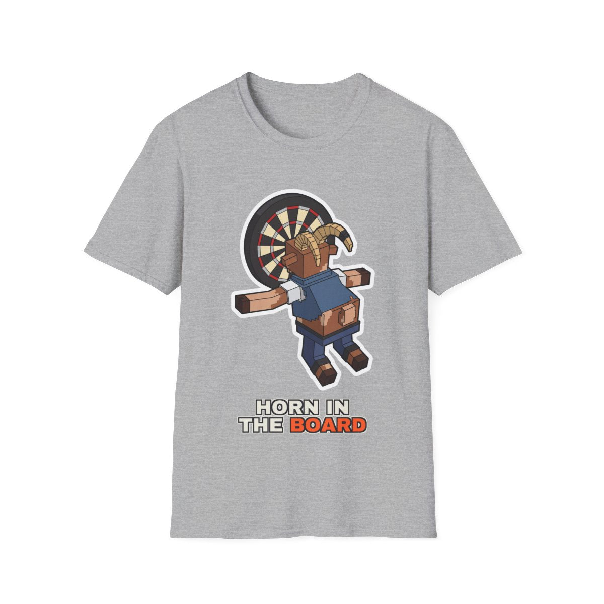 Horn In The Board - Sport Grey - front