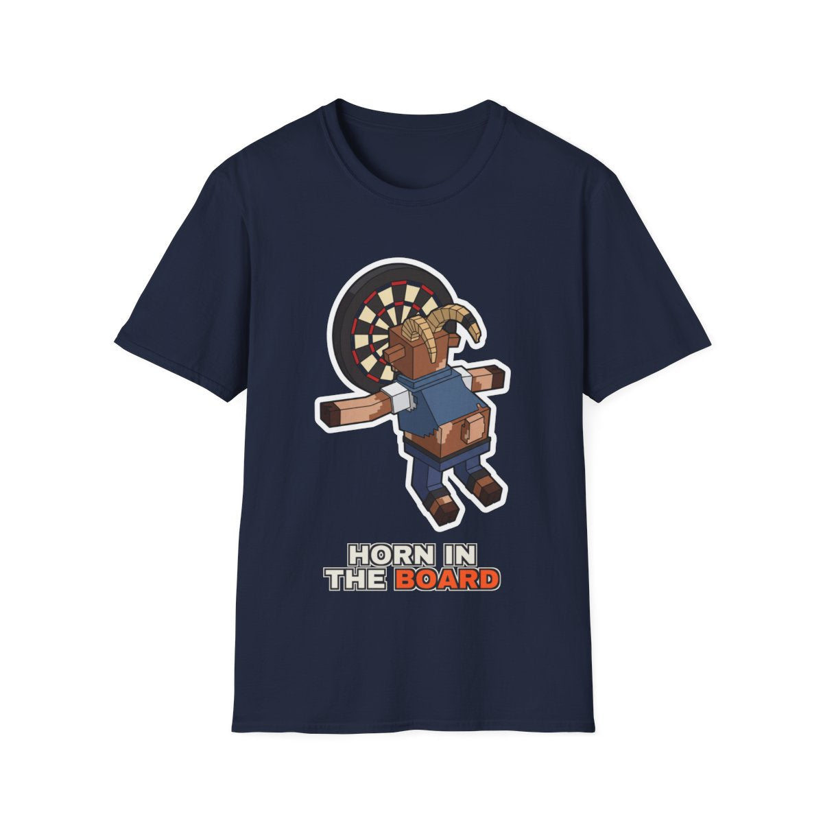 Horn In The Board - Navy - front