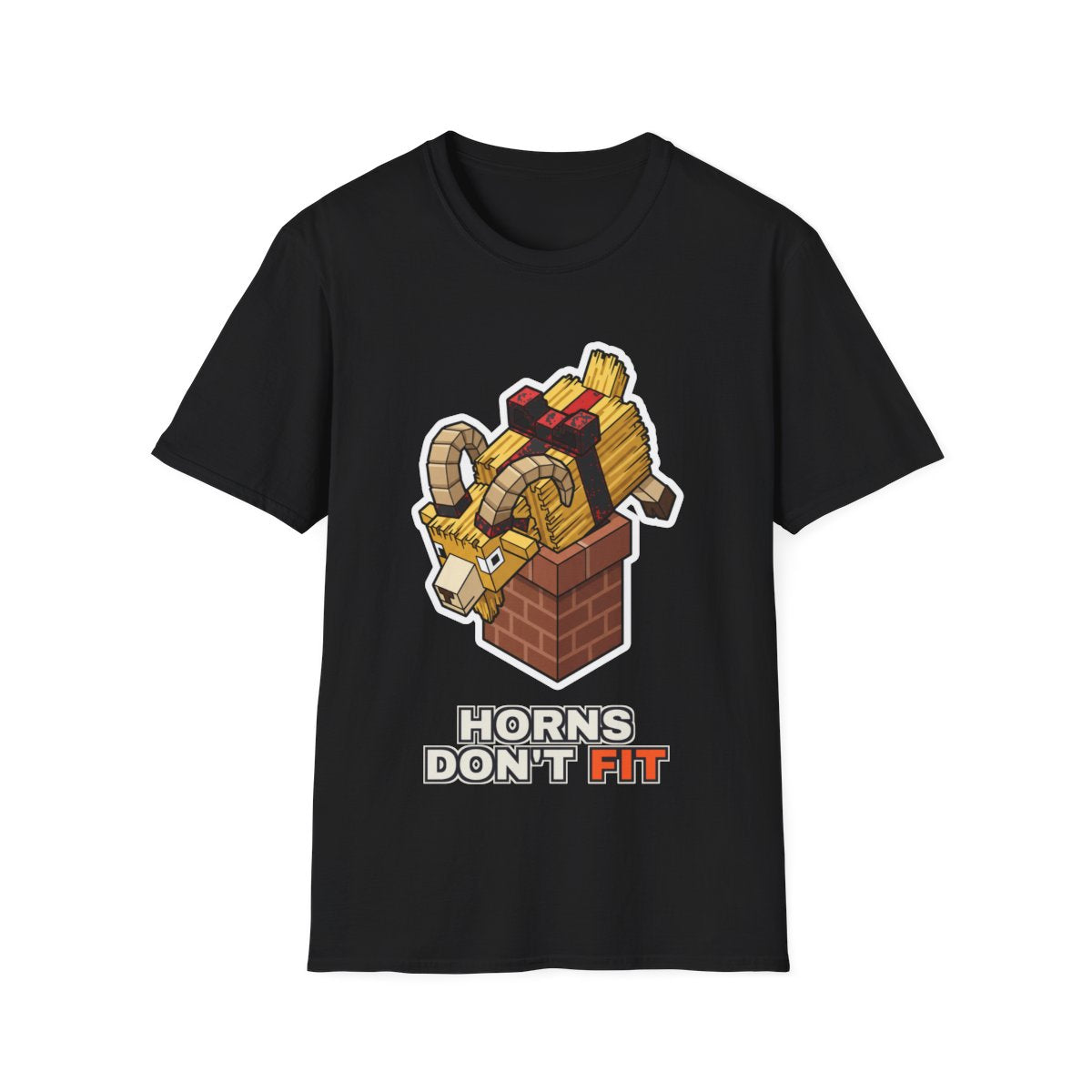 Horns Don't Fit - Black - front