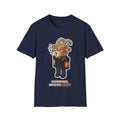 Humming, Mouth Shut - Navy - front