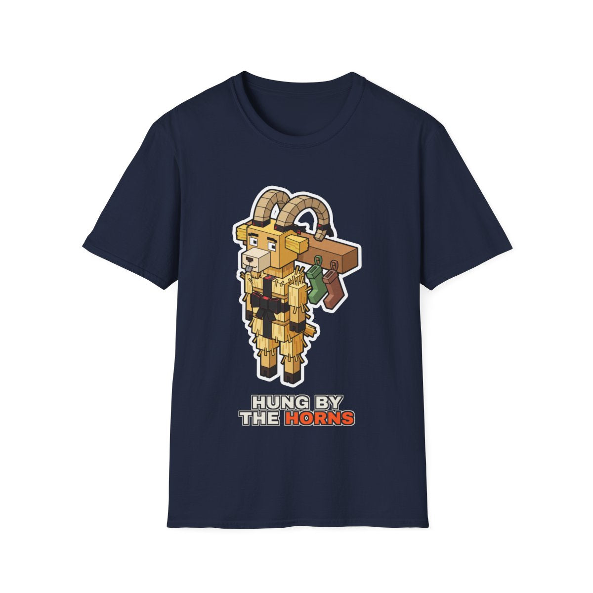 Hung By The Horns - Navy - front