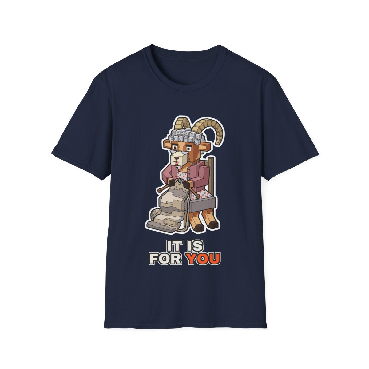 It Is For You - Navy - front