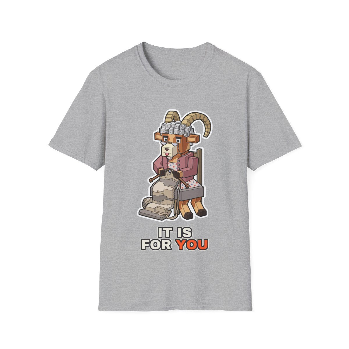 It Is For You - Sport Grey - front