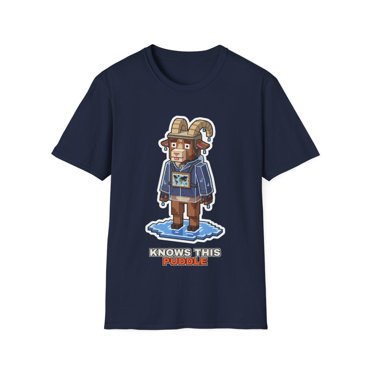 Knows This Puddle - Navy - front