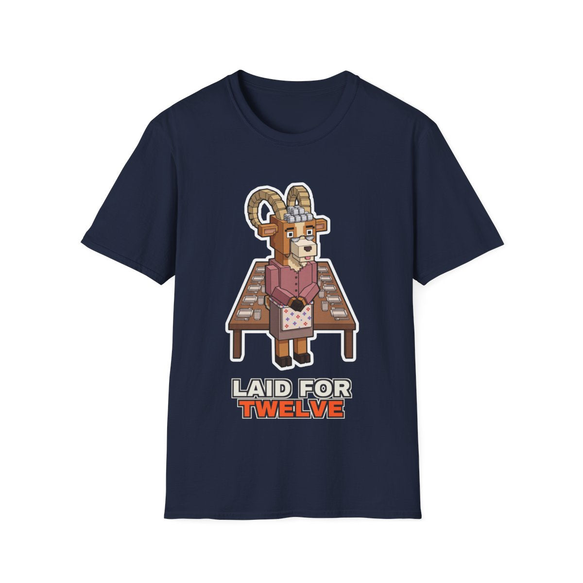 Laid For Twelve - Navy - front