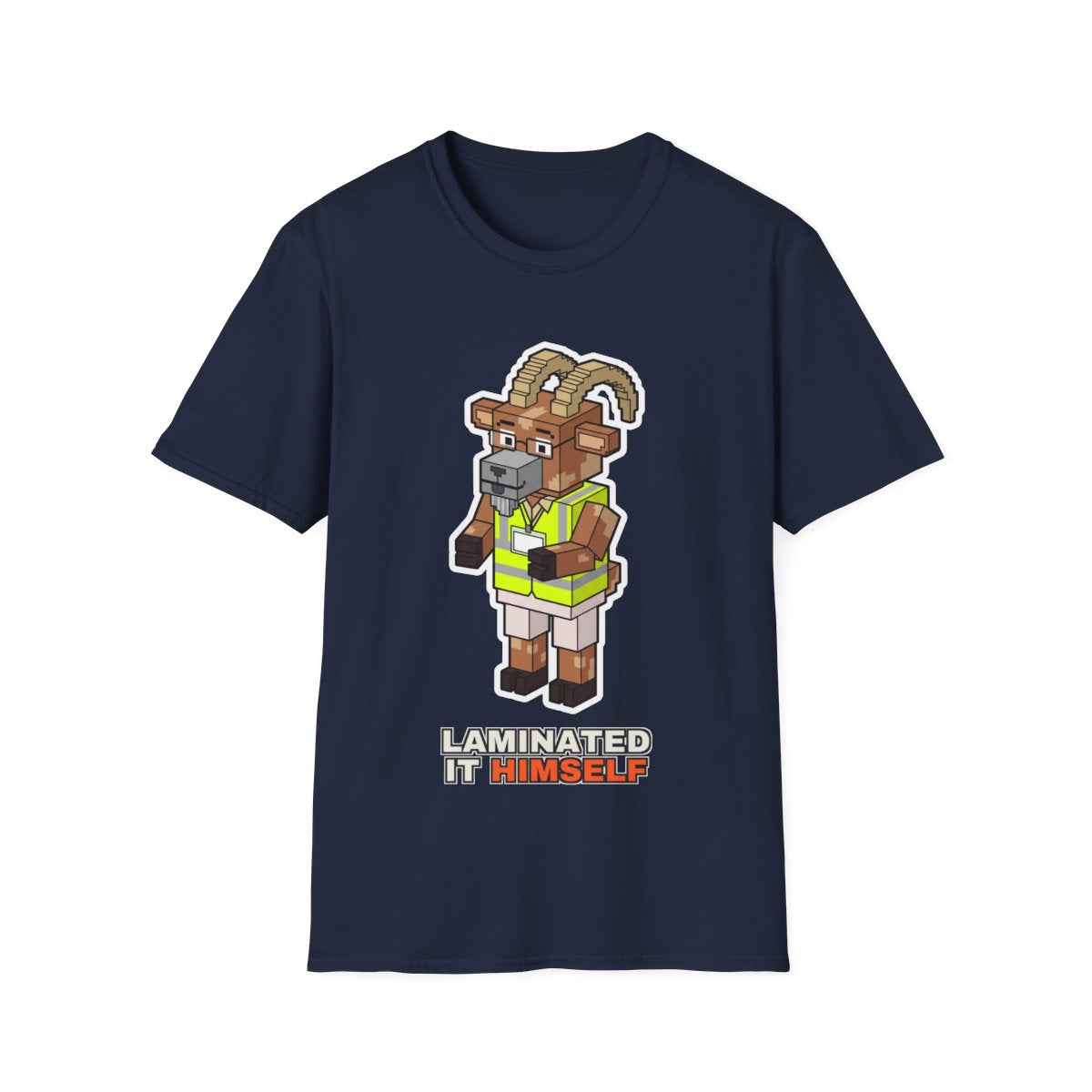 Laminated It Himself - Navy - front