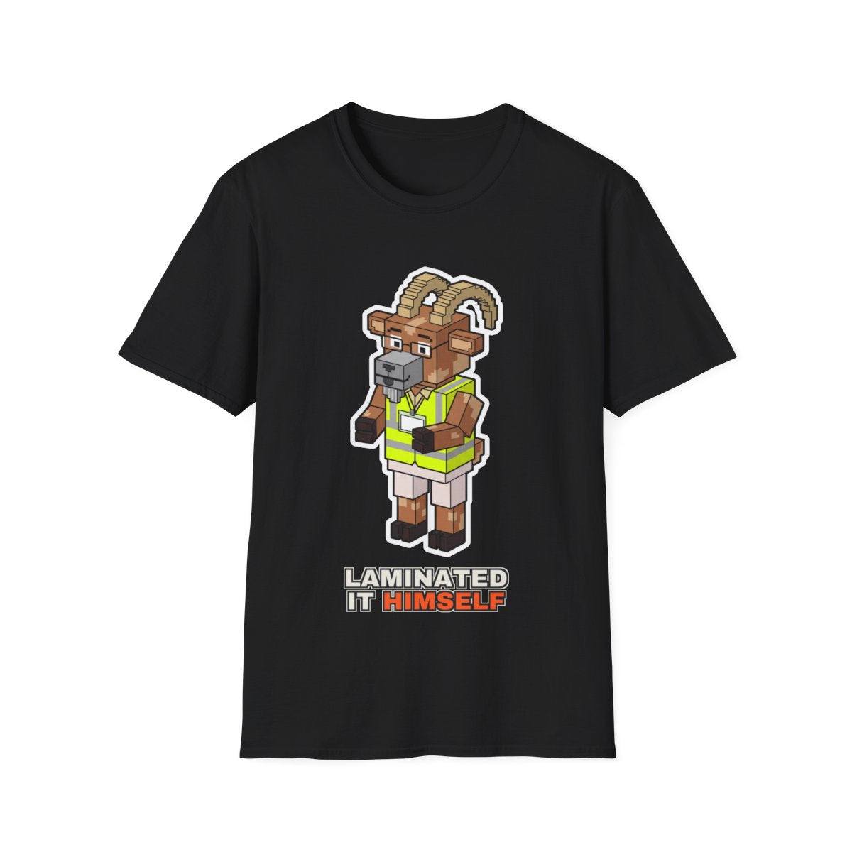 Laminated It Himself - Black - front