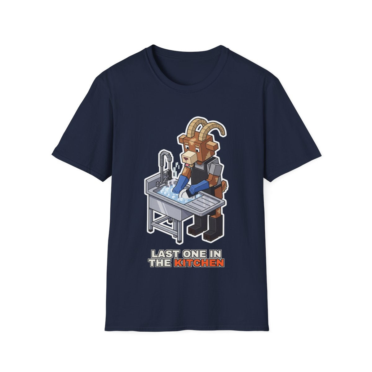 Last One In The Kitchen - Navy - front