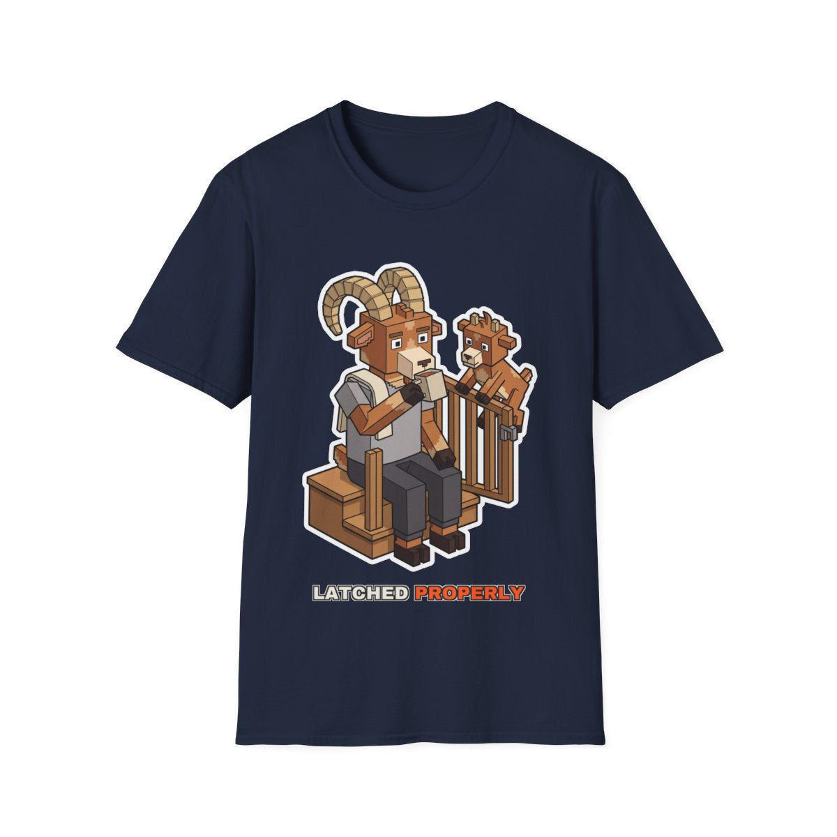 Latched Properly - Navy - front