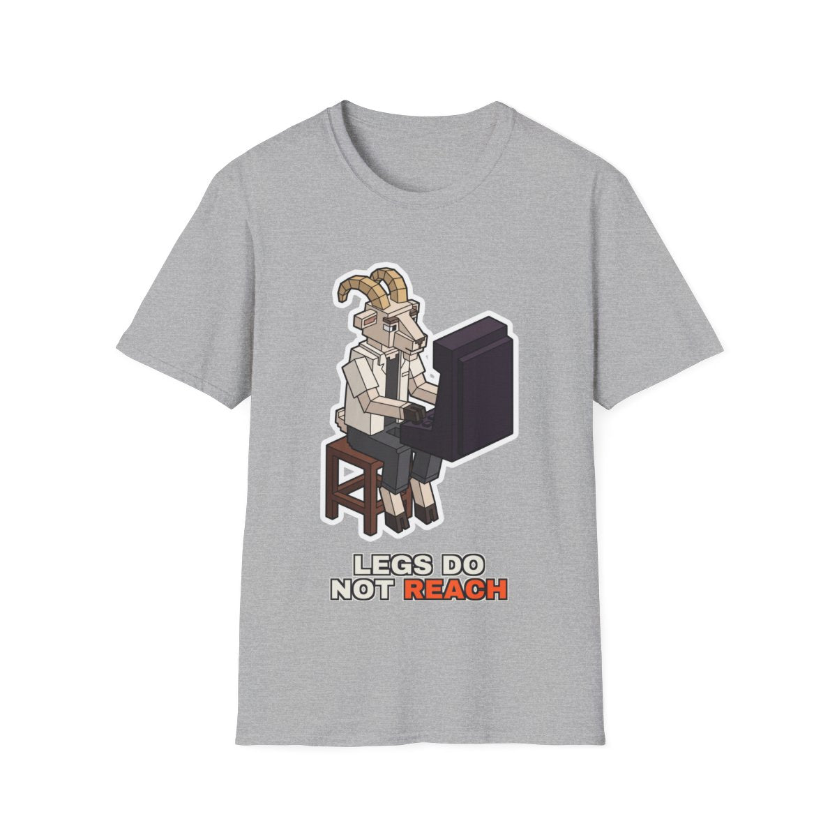 Legs Do Not Reach - Sport Grey - front