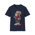 Licks The Biro - Navy - front