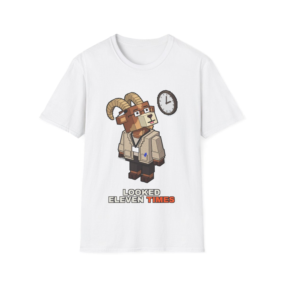 Looked Eleven Times - White - front