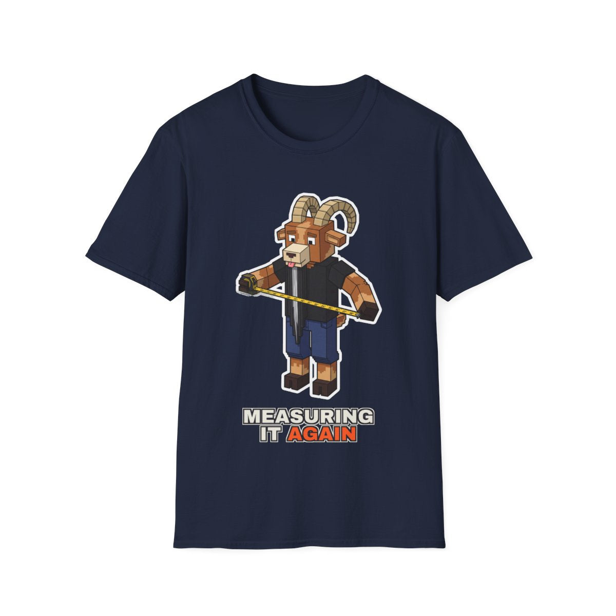Measuring It Again - Navy - front