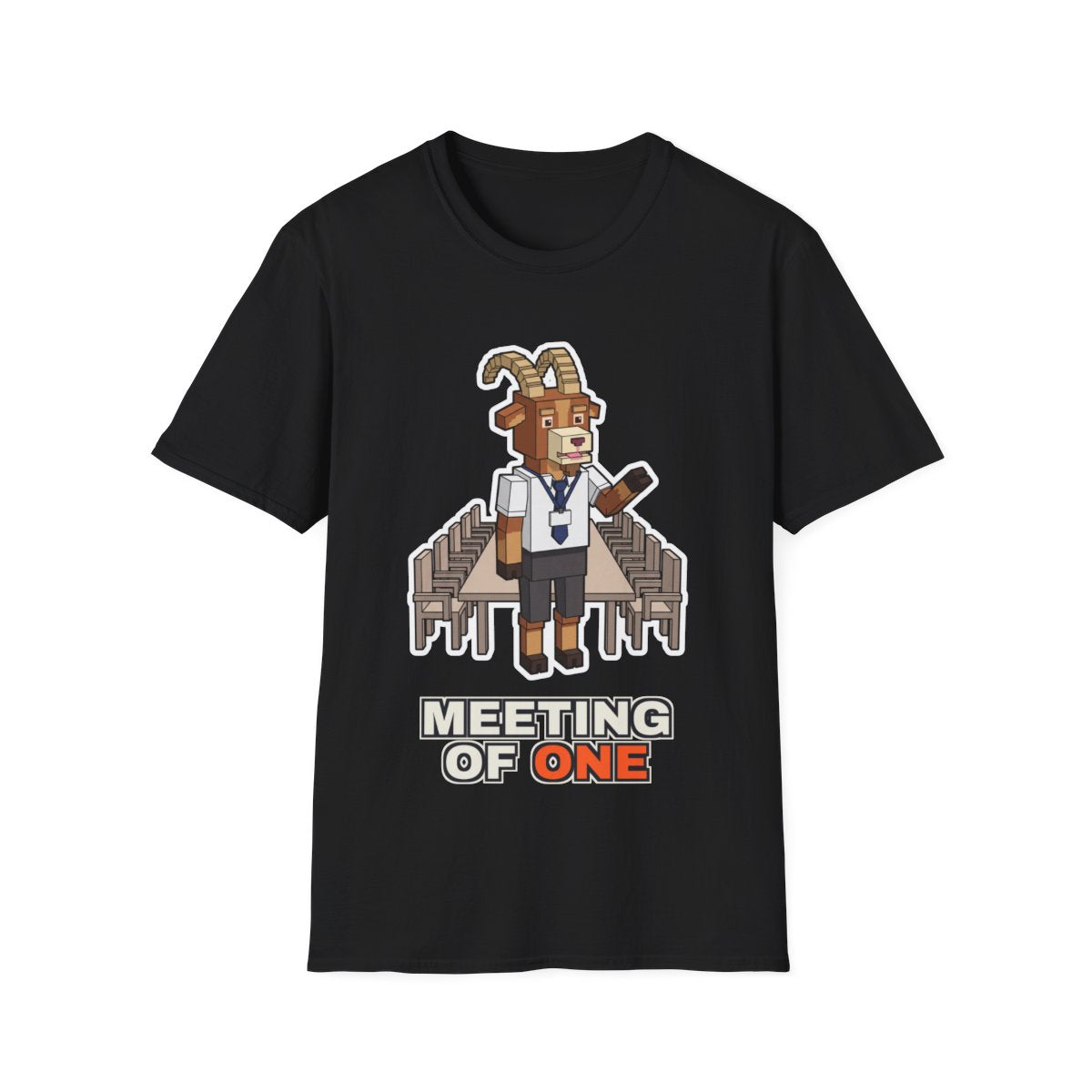 Meeting Of One - Black - front