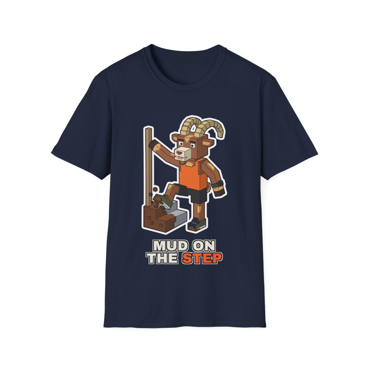Mud On The Step - Navy - front