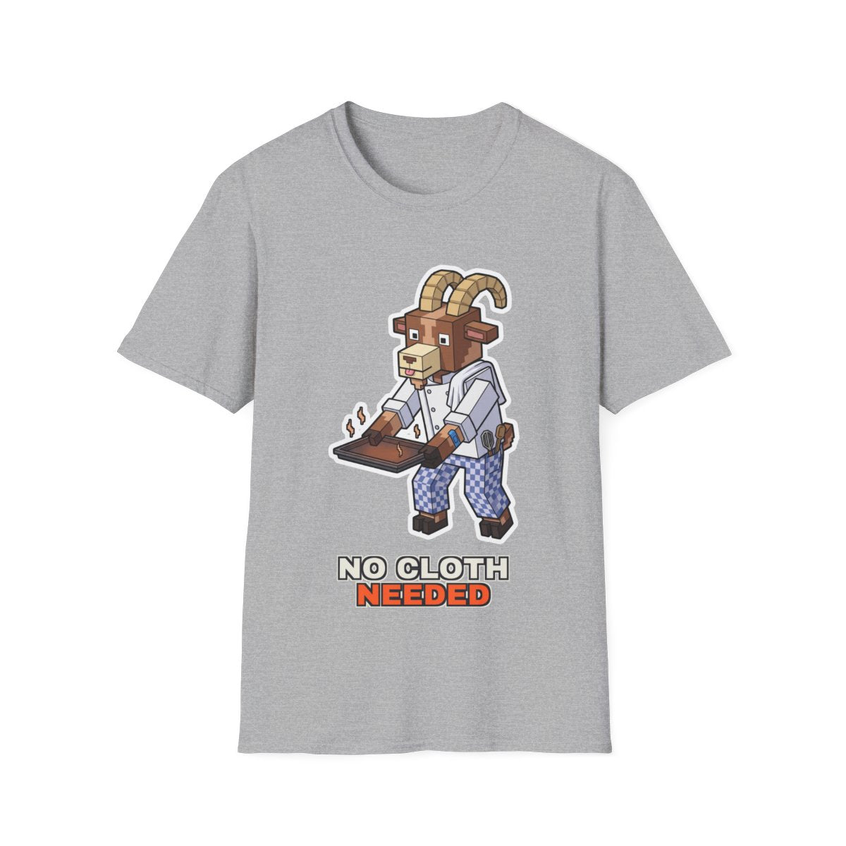 No Cloth Needed - Sport Grey - front