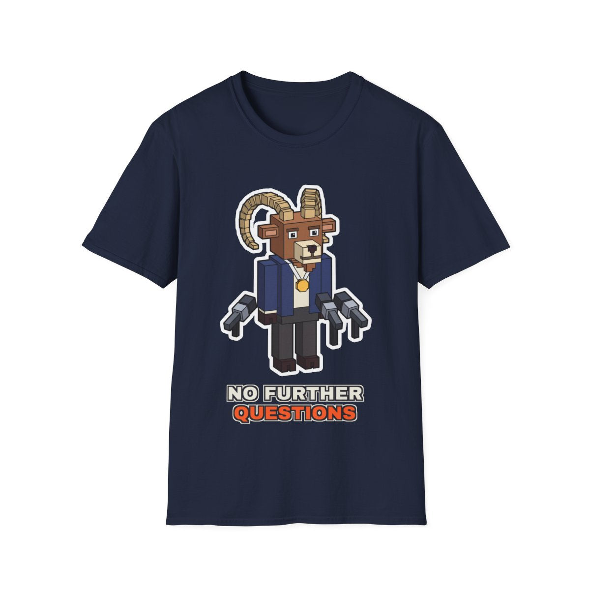 No Further Questions - Navy - front