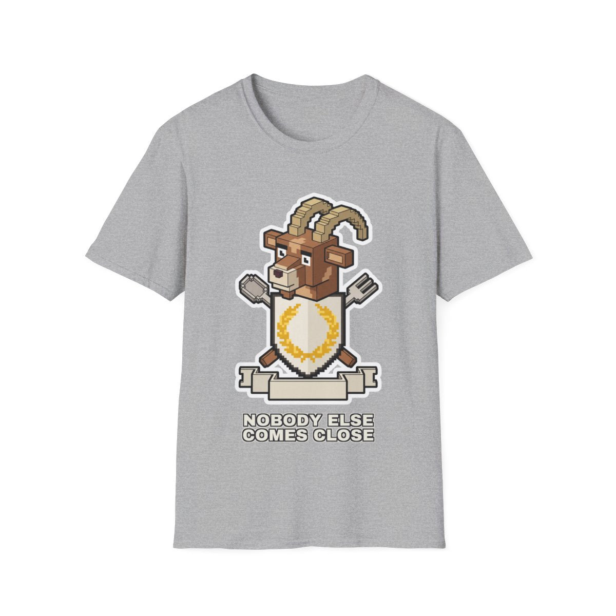 No Serious Rivals - Sport Grey - front