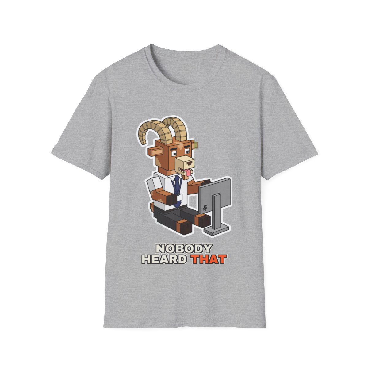 Nobody Heard That - Sport Grey - front