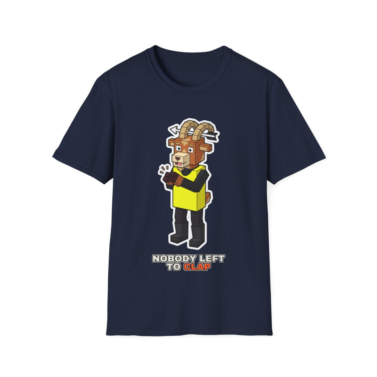 Nobody Left To Clap - Navy - front