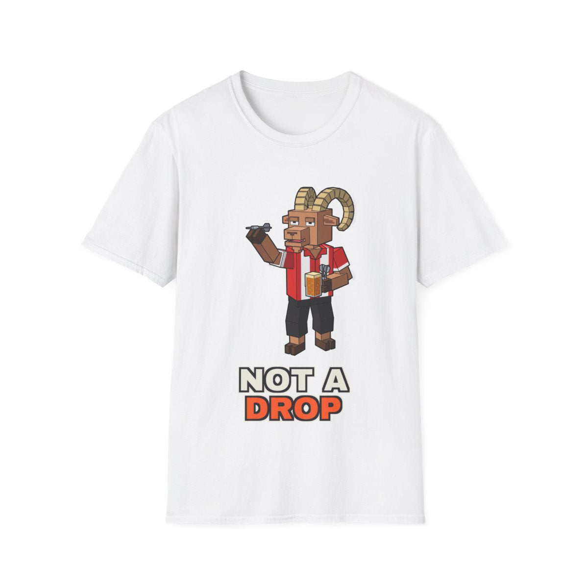 Not A Drop - White - front