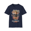 Not Spilling A Drop - Navy - front