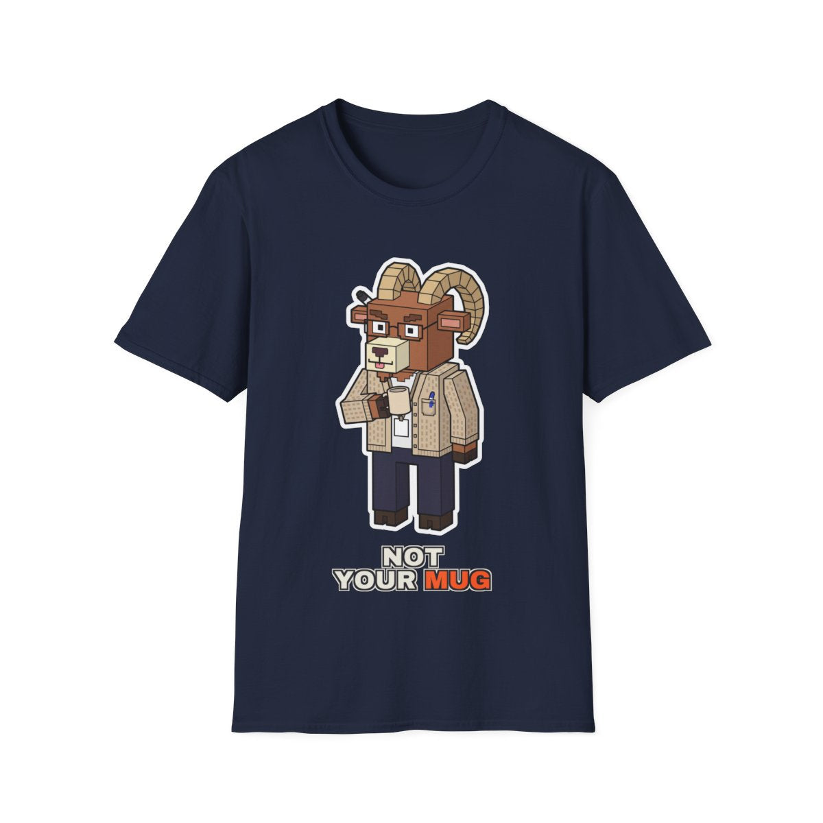 Not Your Mug - Navy - front