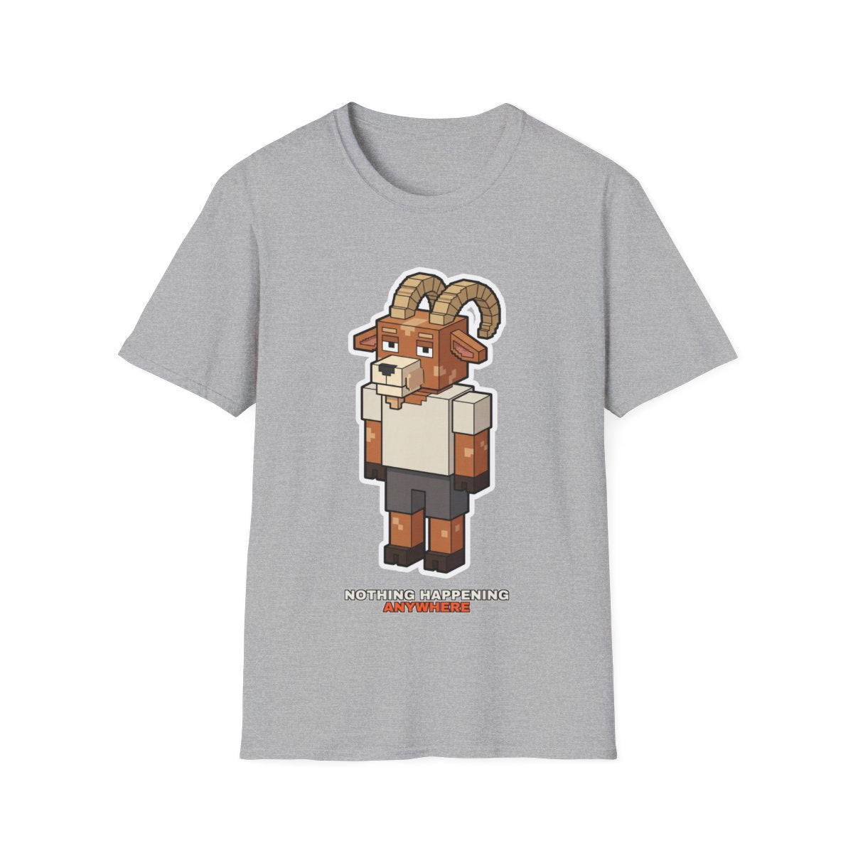 Nothing Happening Anywhere - Sport Grey - front