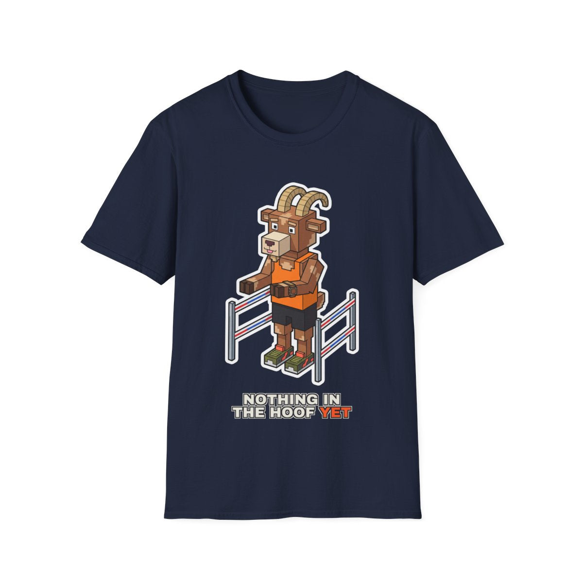 Nothing In The Hoof Yet - Navy - front