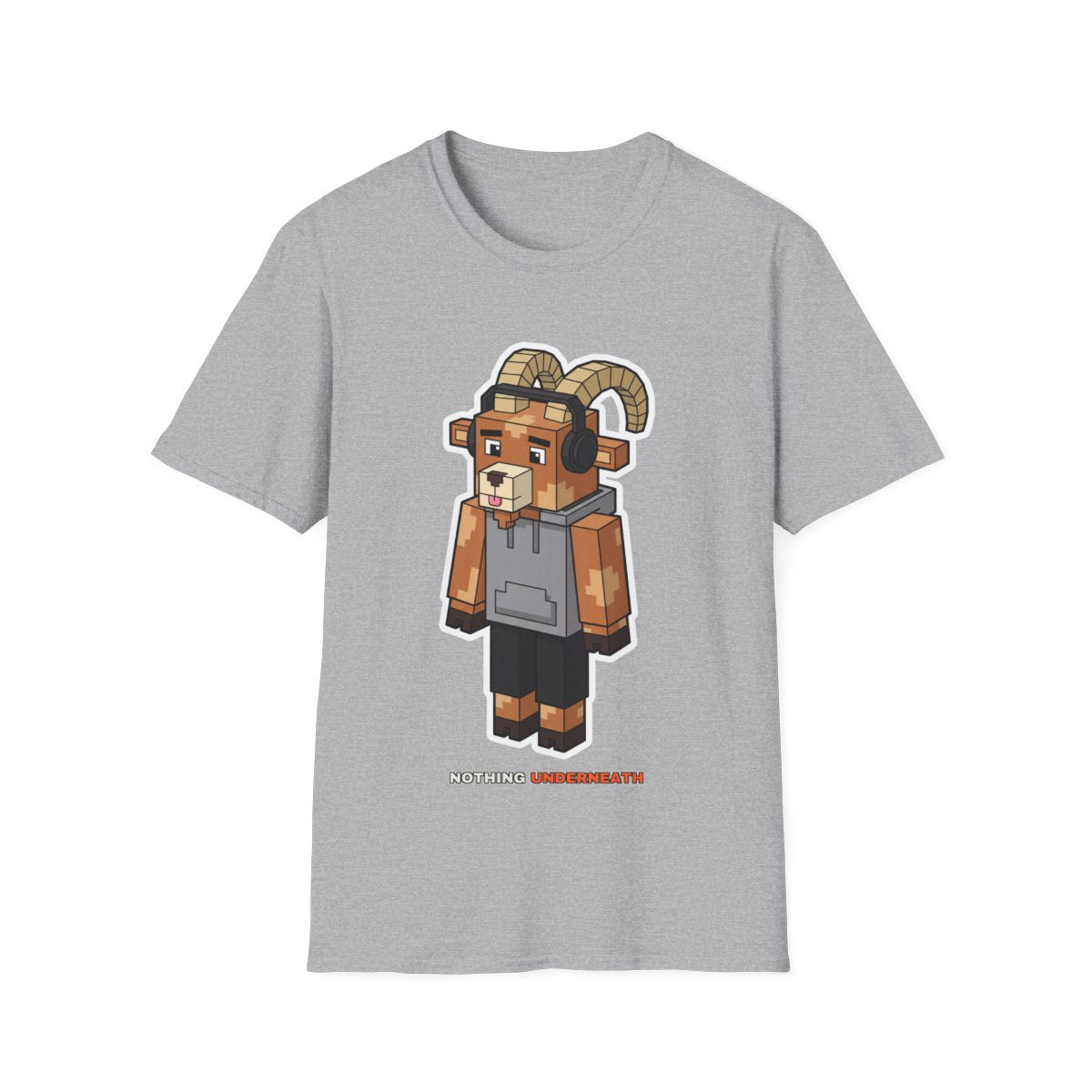 Nothing Underneath - Sport Grey - front